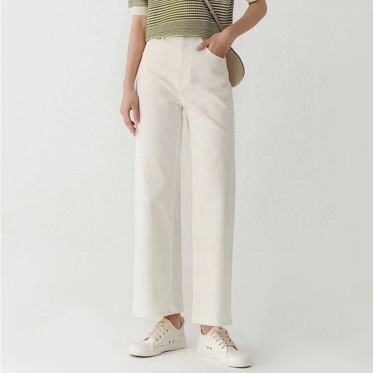 Trendy Wide-Leg Jeans for Women – Effortless Style & Comfort