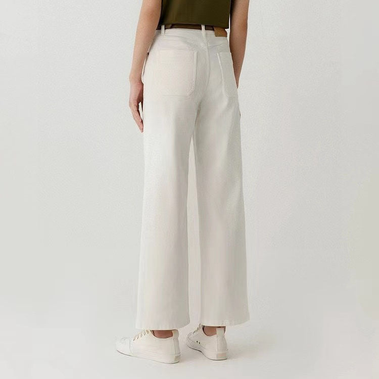 Trendy Wide-Leg Jeans for Women – Effortless Style & Comfort