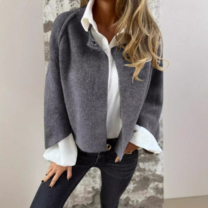 Luxe Cashmere Batwing Jacket