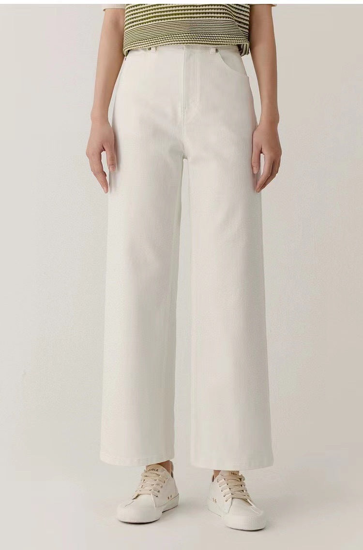 Trendy Wide-Leg Jeans for Women – Effortless Style & Comfort