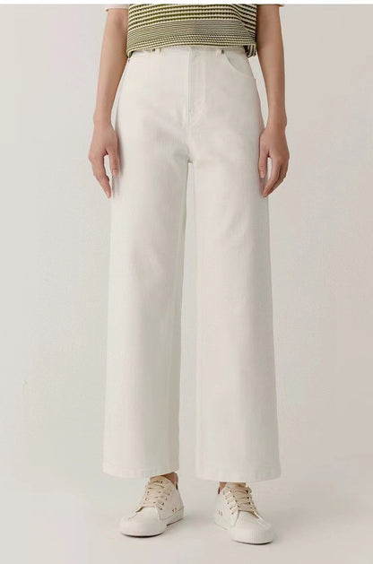 Trendy Wide-Leg Jeans for Women – Effortless Style & Comfort