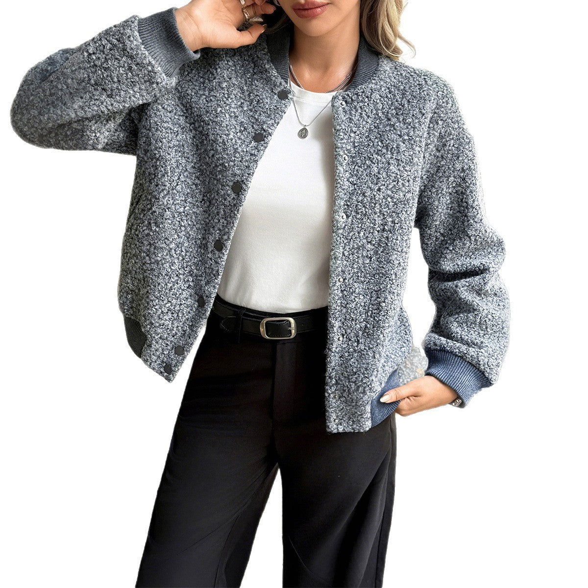 Versatile Casual Chic Buttoned Jacket