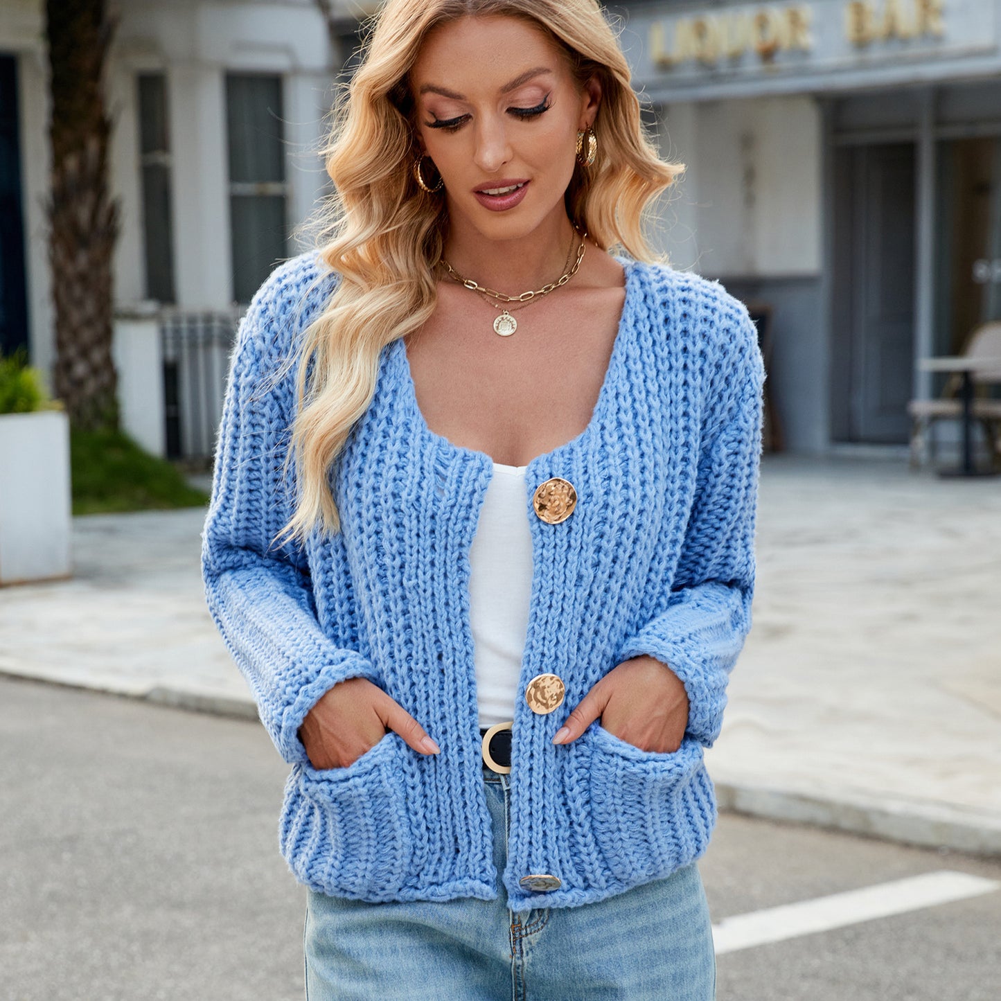 Everyday Comfort Idle Style Knit Sweater