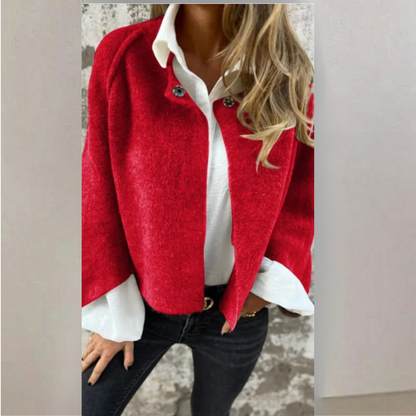 Luxe Cashmere Batwing Jacket