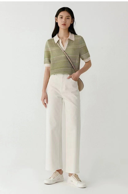 Trendy Wide-Leg Jeans for Women – Effortless Style & Comfort